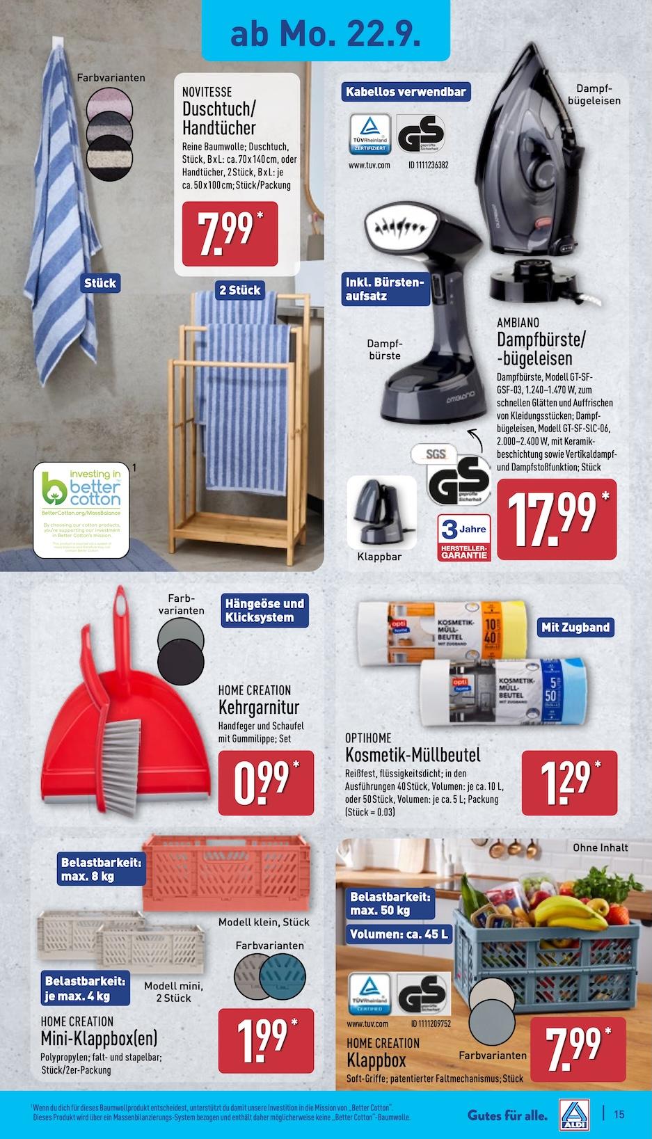 Aldi Aldi Nord Prospekt ab Montag Seite 19