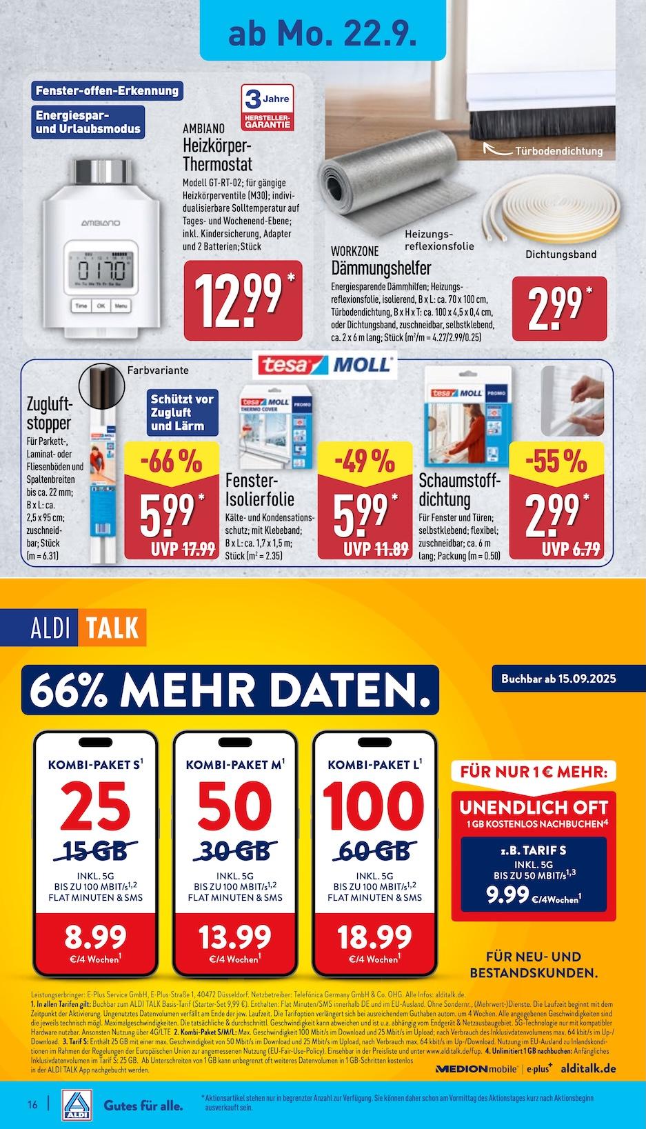 Aldi Aldi Nord Prospekt ab Montag Seite 20