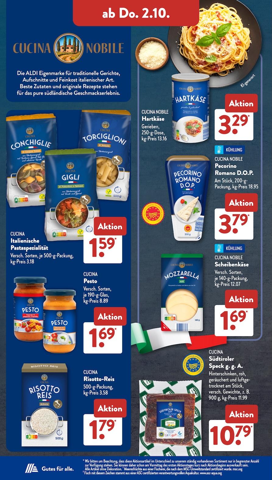 Aldi Aldi Süd Prospekt ab Montag Seite 17