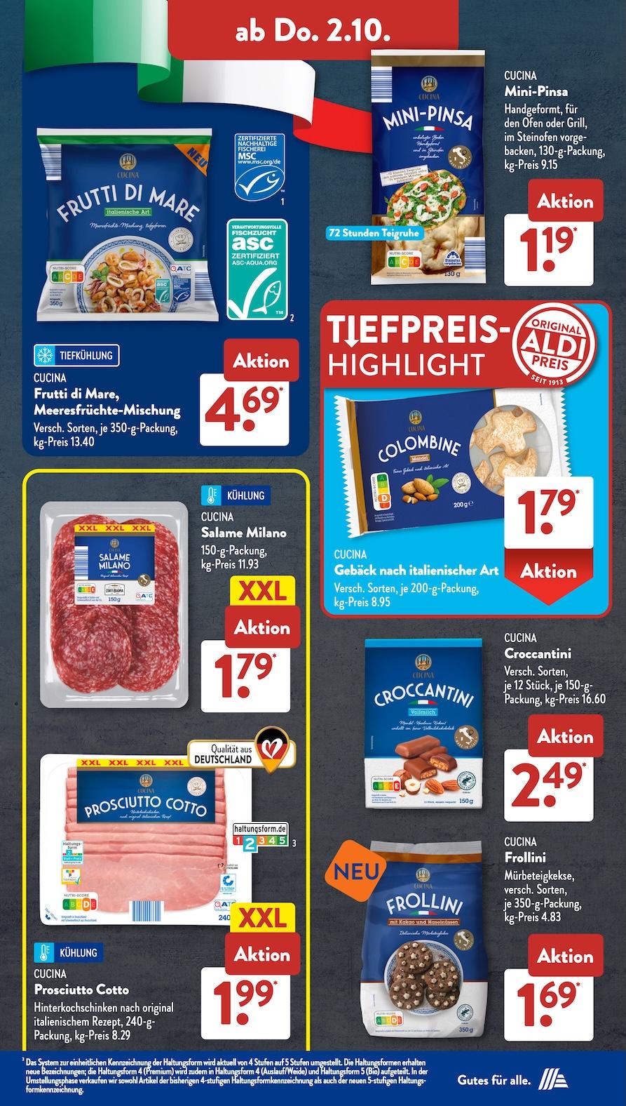Aldi Aldi Süd Prospekt ab Montag Seite 18