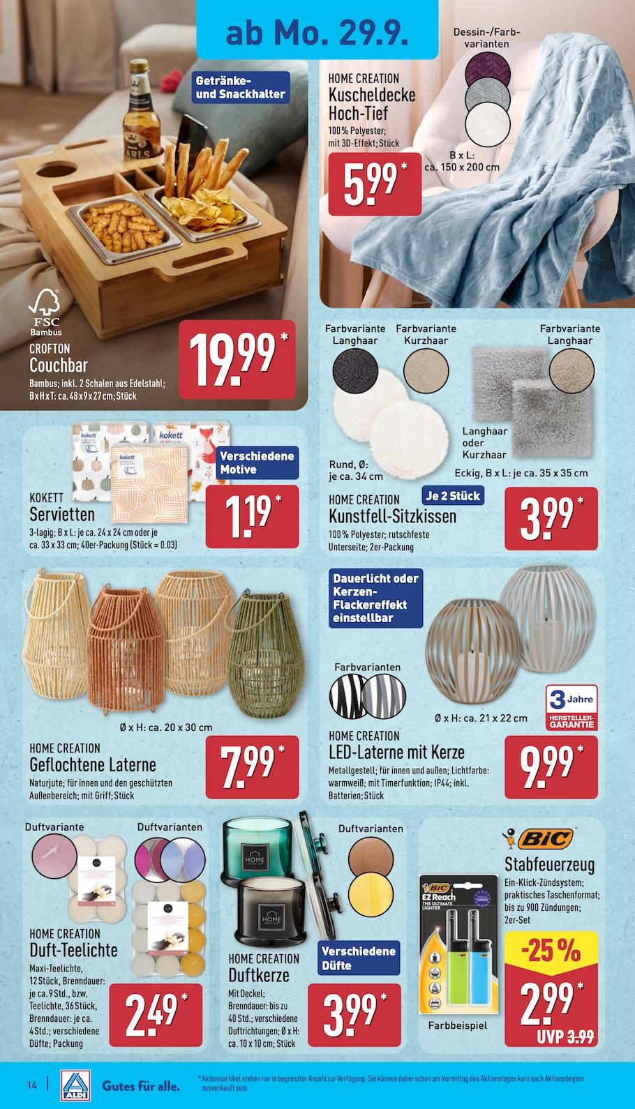 Aldi Aldi Nord Prospekt ab Montag Seite 14