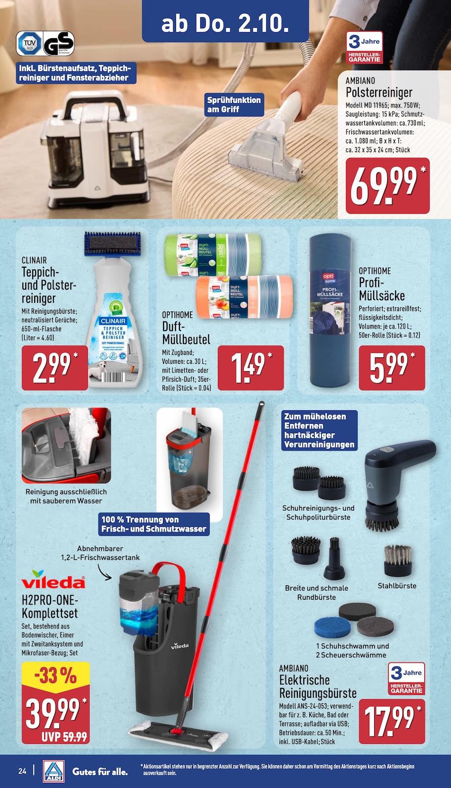 Aldi Aldi Nord Prospekt ab Montag Seite 24