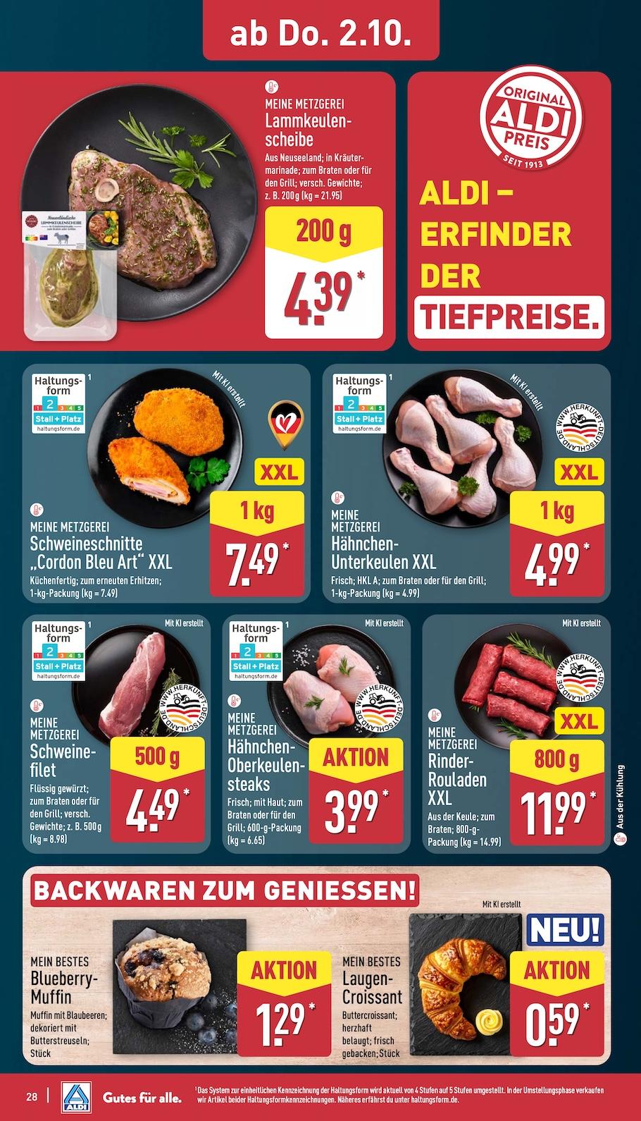 Aldi Aldi Nord Prospekt ab Montag Seite 28