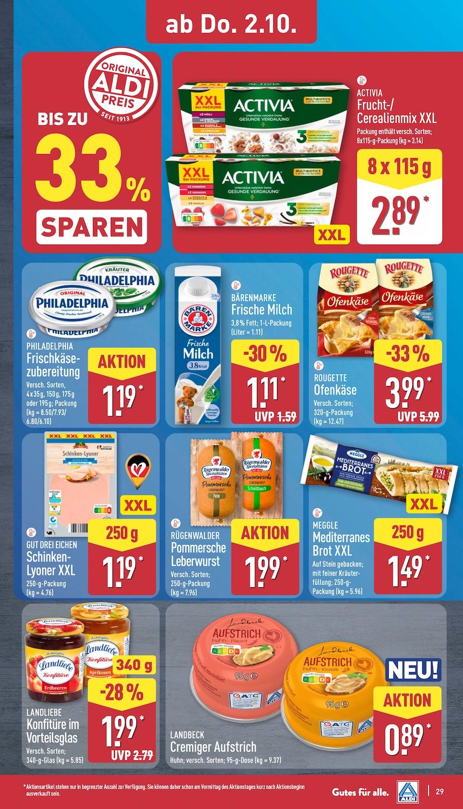 Aldi Aldi Nord Prospekt ab Montag Seite 29