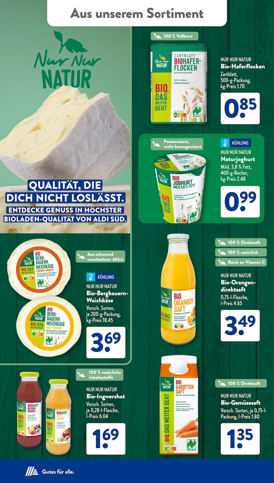 Aldi Aldi Süd Prospekt ab Montag Seite 18