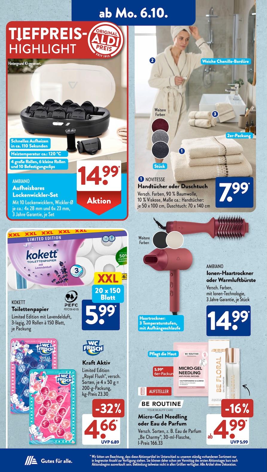 Aldi Aldi Süd Prospekt ab Montag Seite 4