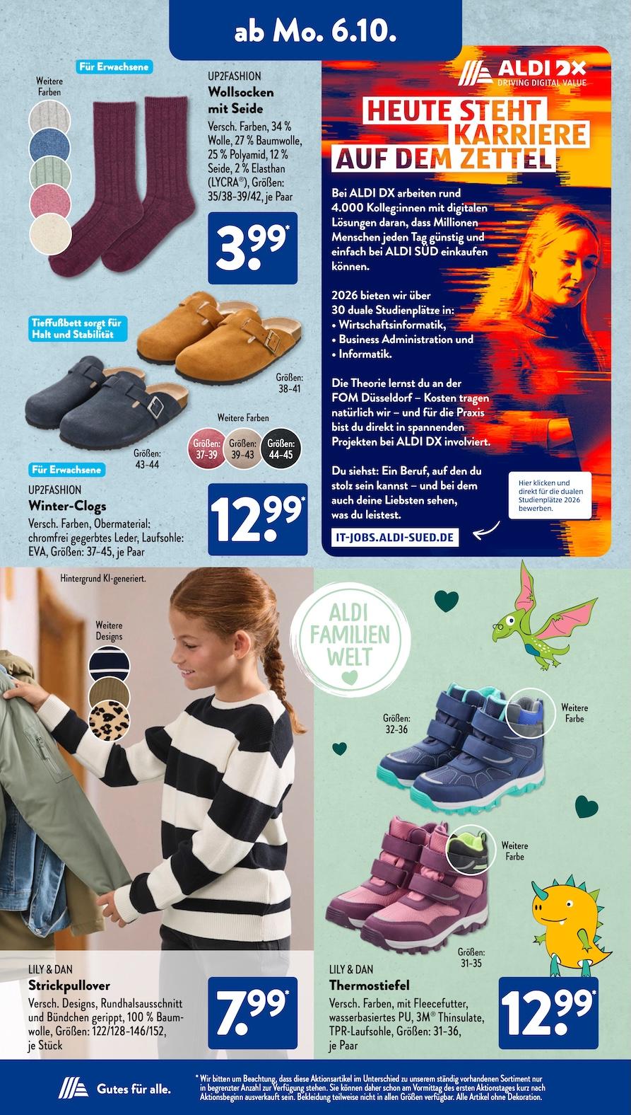Aldi Aldi Süd Prospekt ab Montag Seite 6