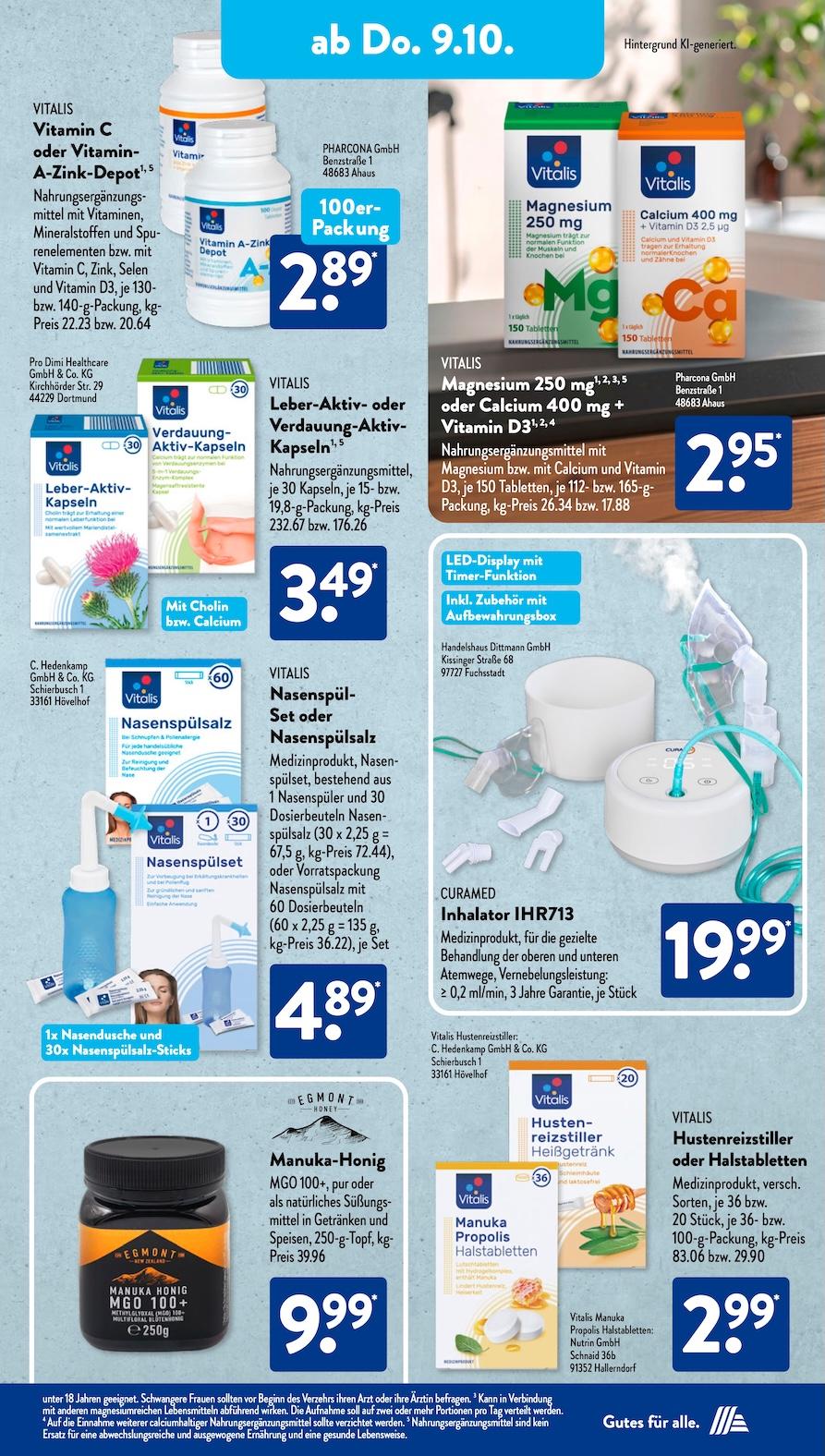 Aldi Aldi Süd Prospekt ab Montag Seite 9