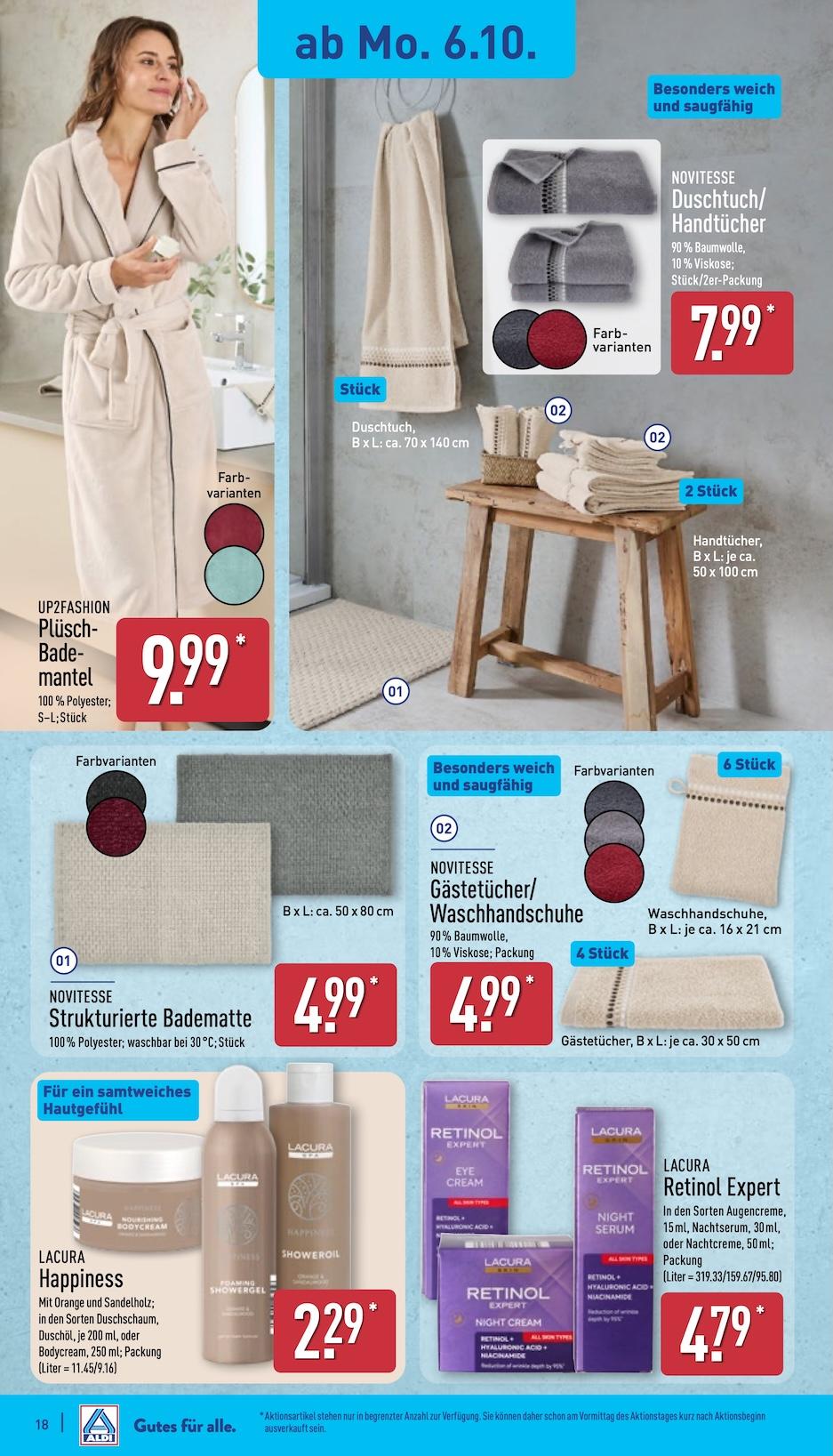 Aldi Aldi Nord Prospekt ab Montag Seite 18