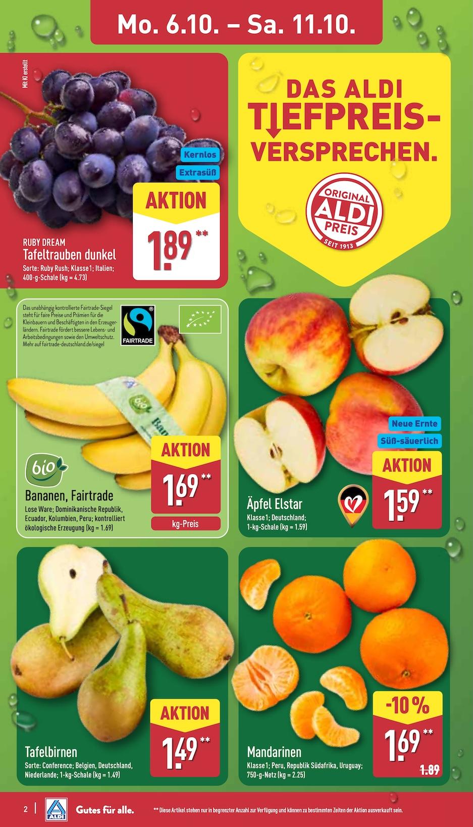 Aldi Aldi Nord Prospekt ab Montag Seite 2