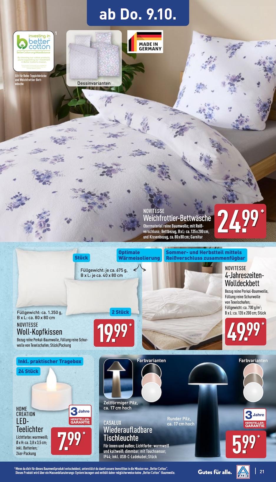 Aldi Aldi Nord Prospekt ab Montag Seite 21