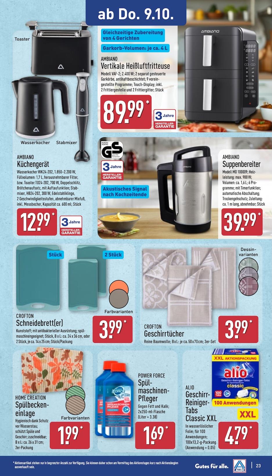 Aldi Aldi Nord Prospekt ab Montag Seite 23