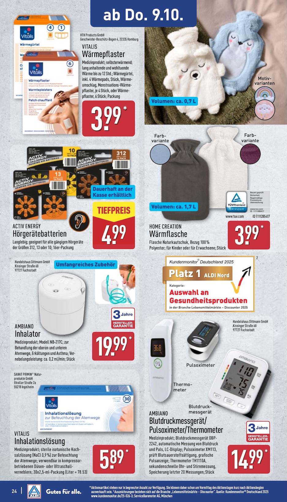Aldi Aldi Nord Prospekt ab Montag Seite 24