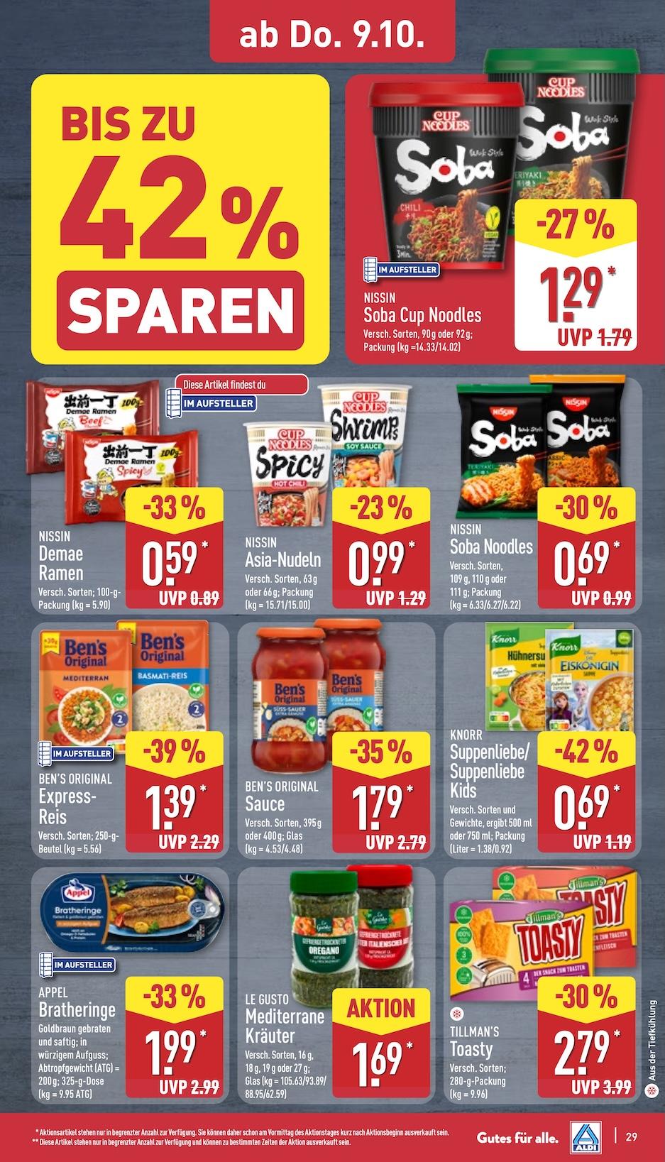 Aldi Aldi Nord Prospekt ab Montag Seite 29