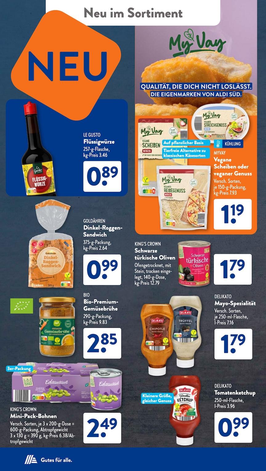 Aldi Aldi Süd Prospekt ab Montag Seite 17