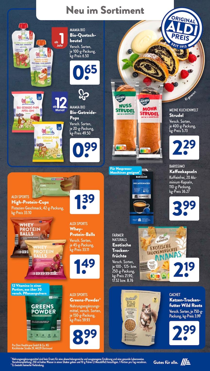 Aldi Aldi Süd Prospekt ab Montag Seite 18