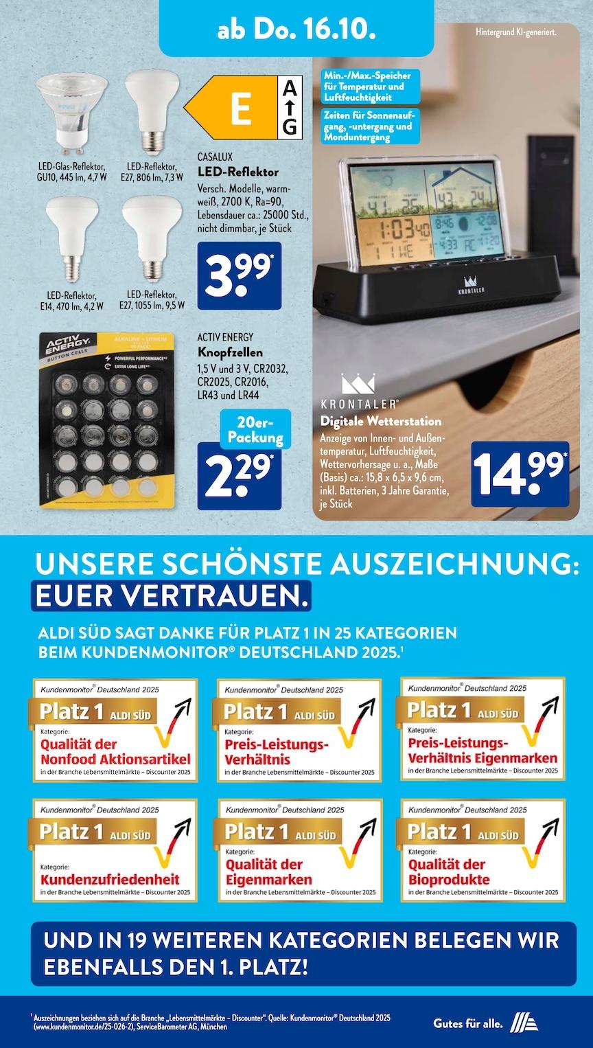 Aldi Aldi Süd Prospekt ab Montag Seite 9