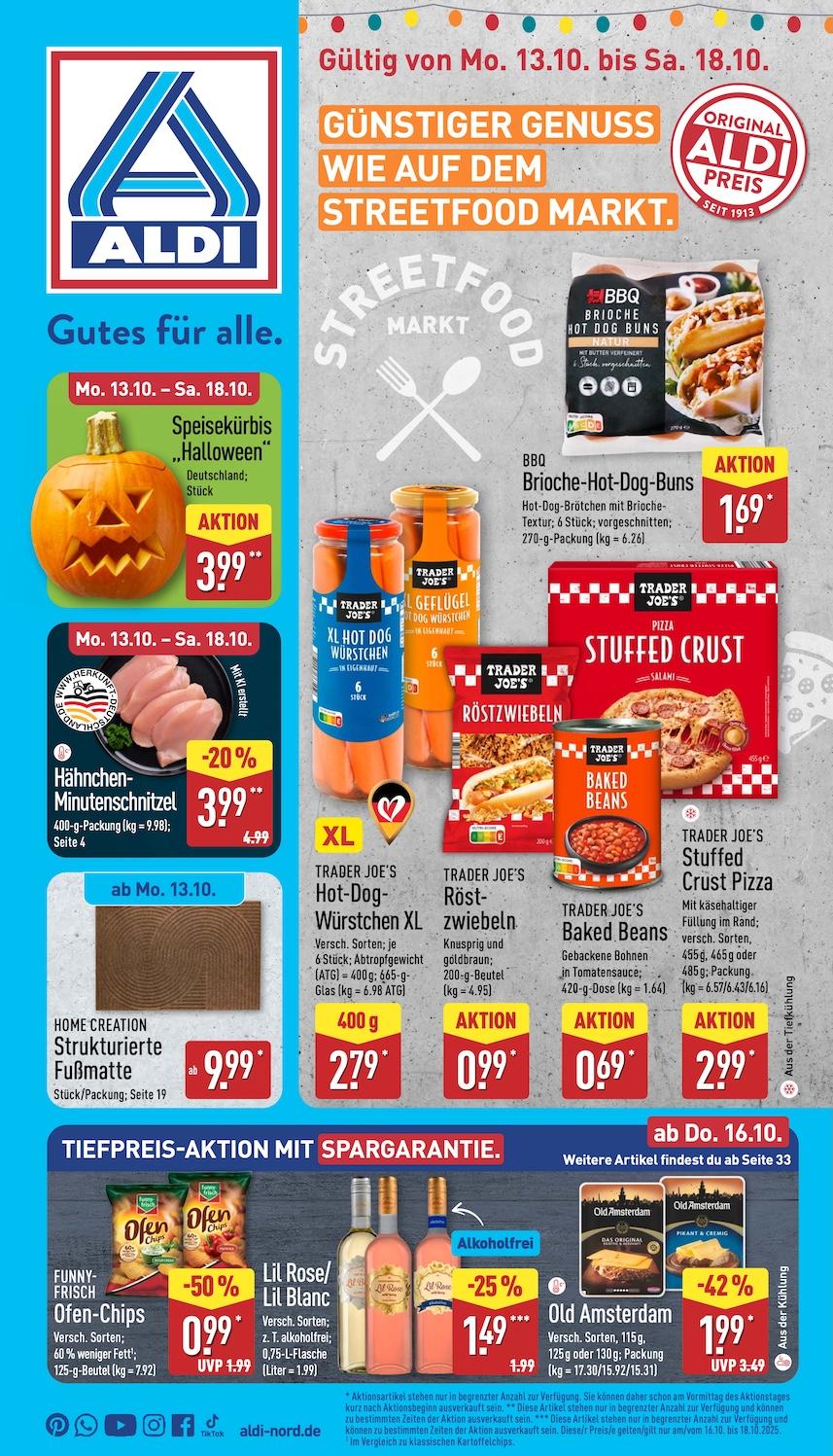 Aldi Aldi Nord Prospekt ab Montag Seite 1