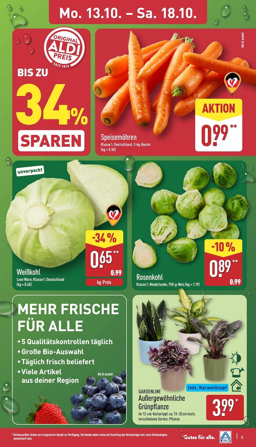 Aldi Aldi Nord Prospekt ab Montag Seite 3