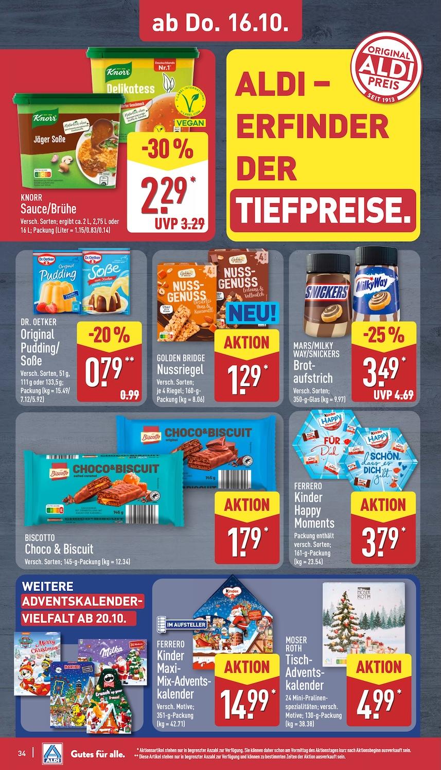 Aldi Aldi Nord Prospekt ab Montag Seite 34