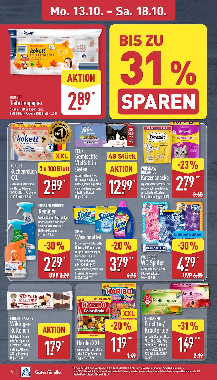 Aldi Aldi Nord Prospekt ab Montag Seite 8