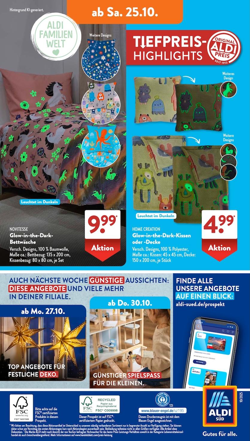 Aldi Aldi Süd Prospekt ab Montag Seite 20