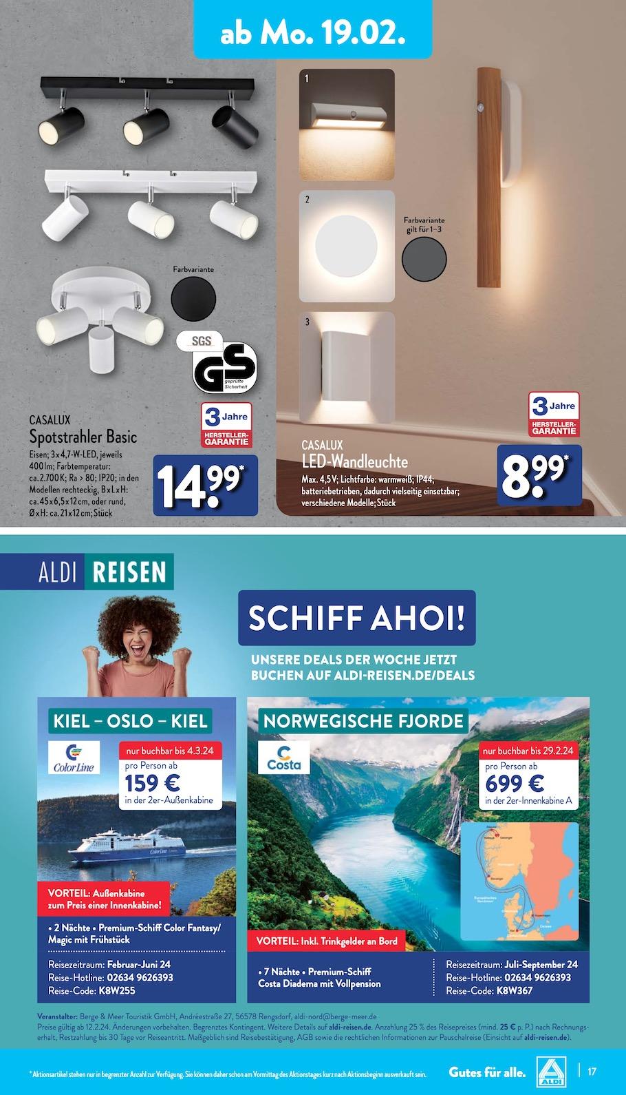 Aldi Aldi Nord Prospekt ab Montag Seite 17