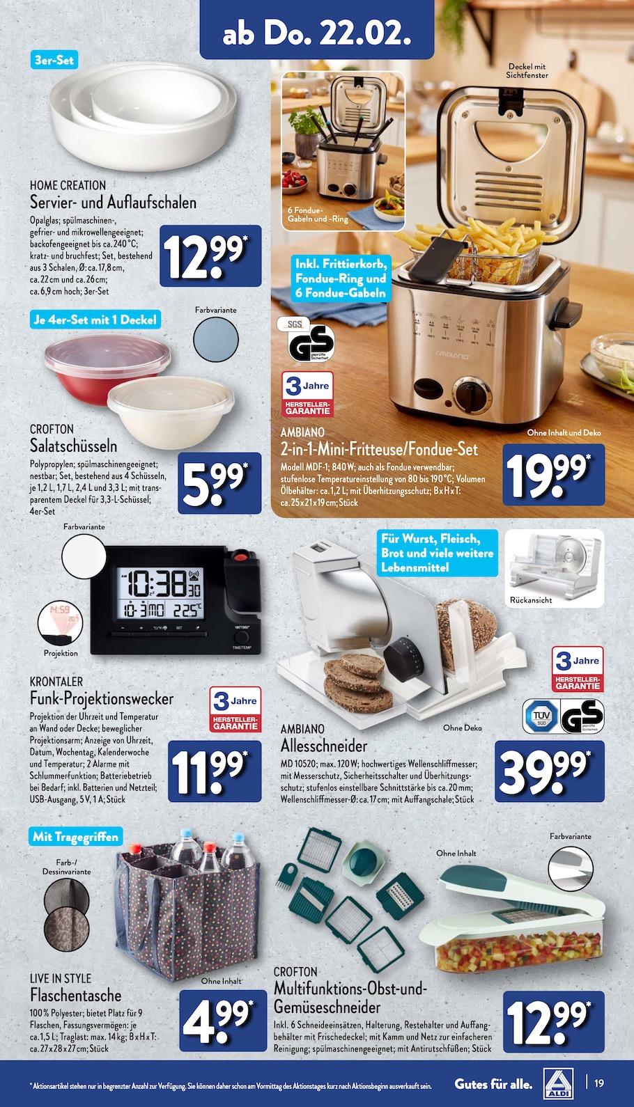 Aldi Aldi Nord Prospekt ab Montag Seite 19