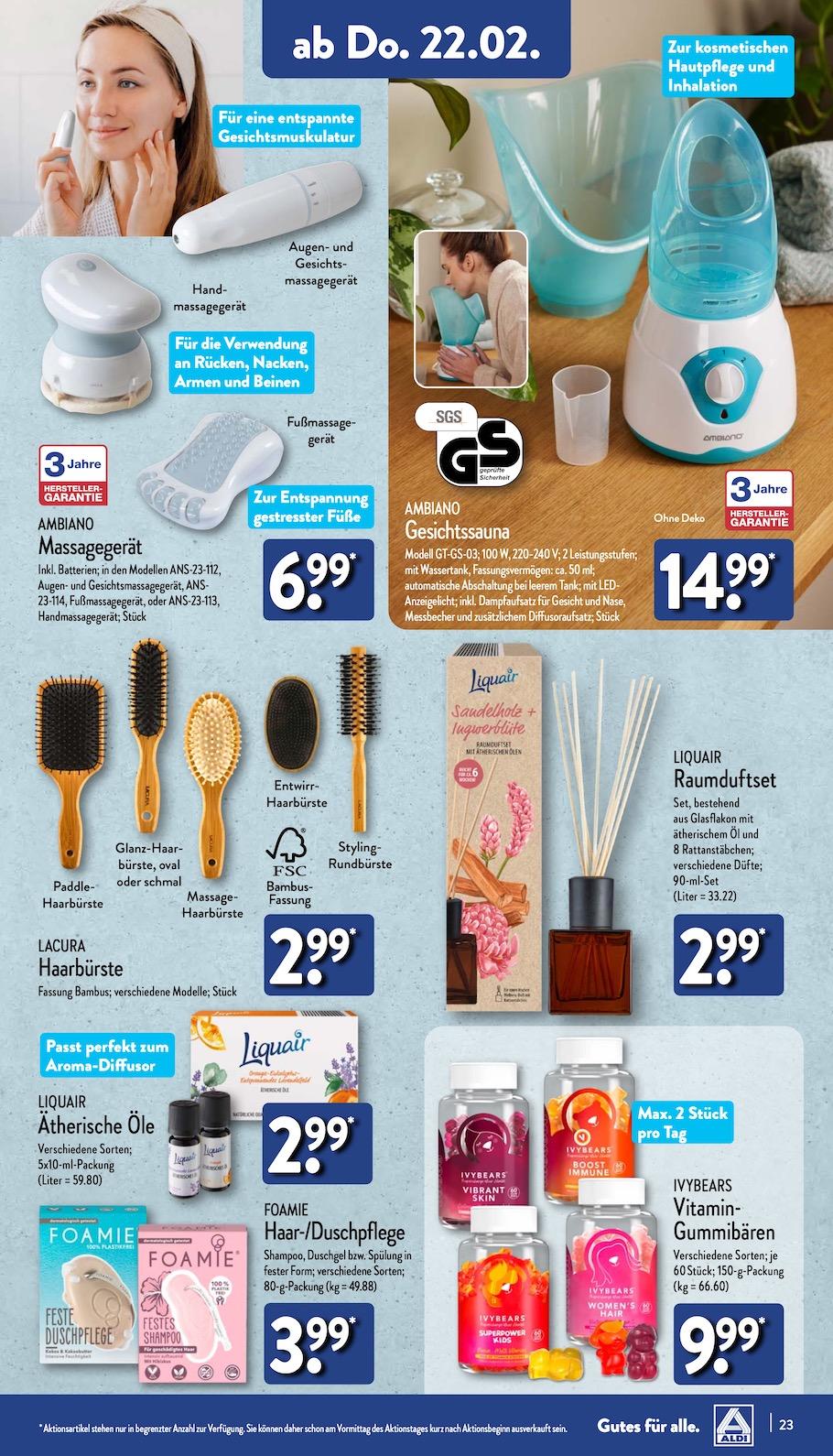 Aldi Aldi Nord Prospekt ab Montag Seite 23