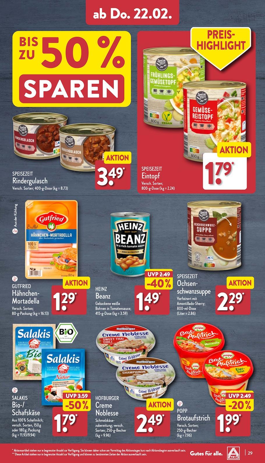 Aldi Aldi Nord Prospekt ab Montag Seite 29