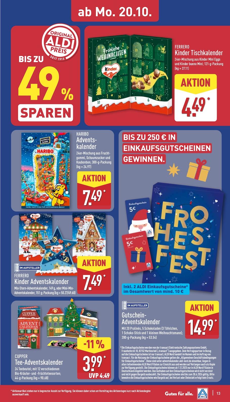 Aldi Aldi Nord Prospekt ab Montag Seite 13
