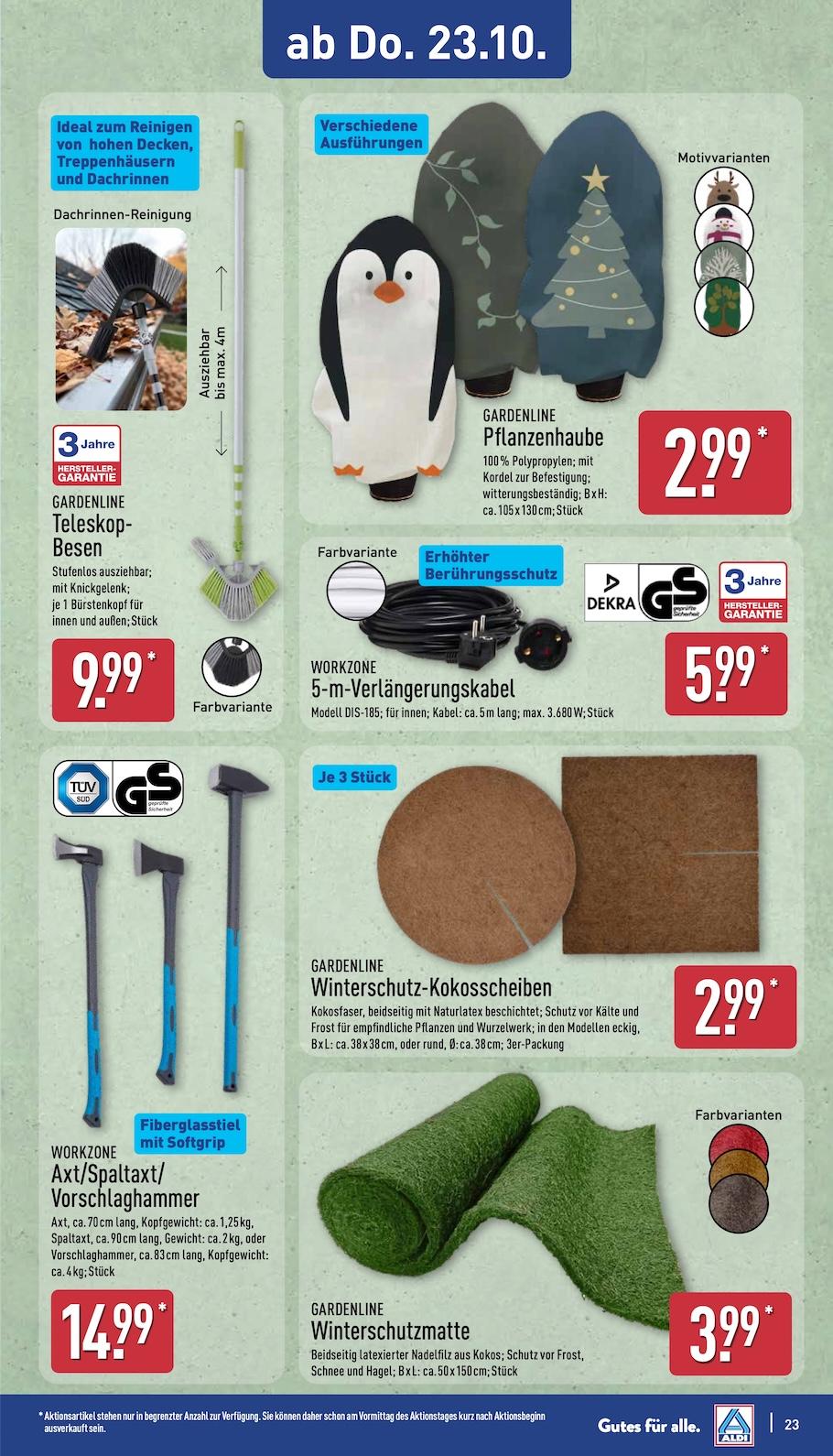 Aldi Aldi Nord Prospekt ab Montag Seite 23