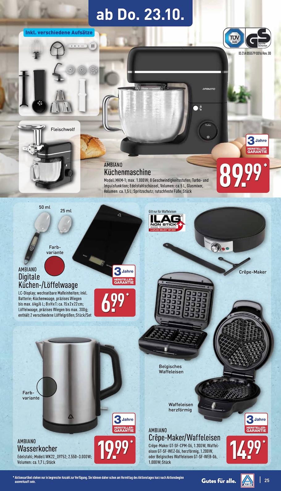 Aldi Aldi Nord Prospekt ab Montag Seite 25