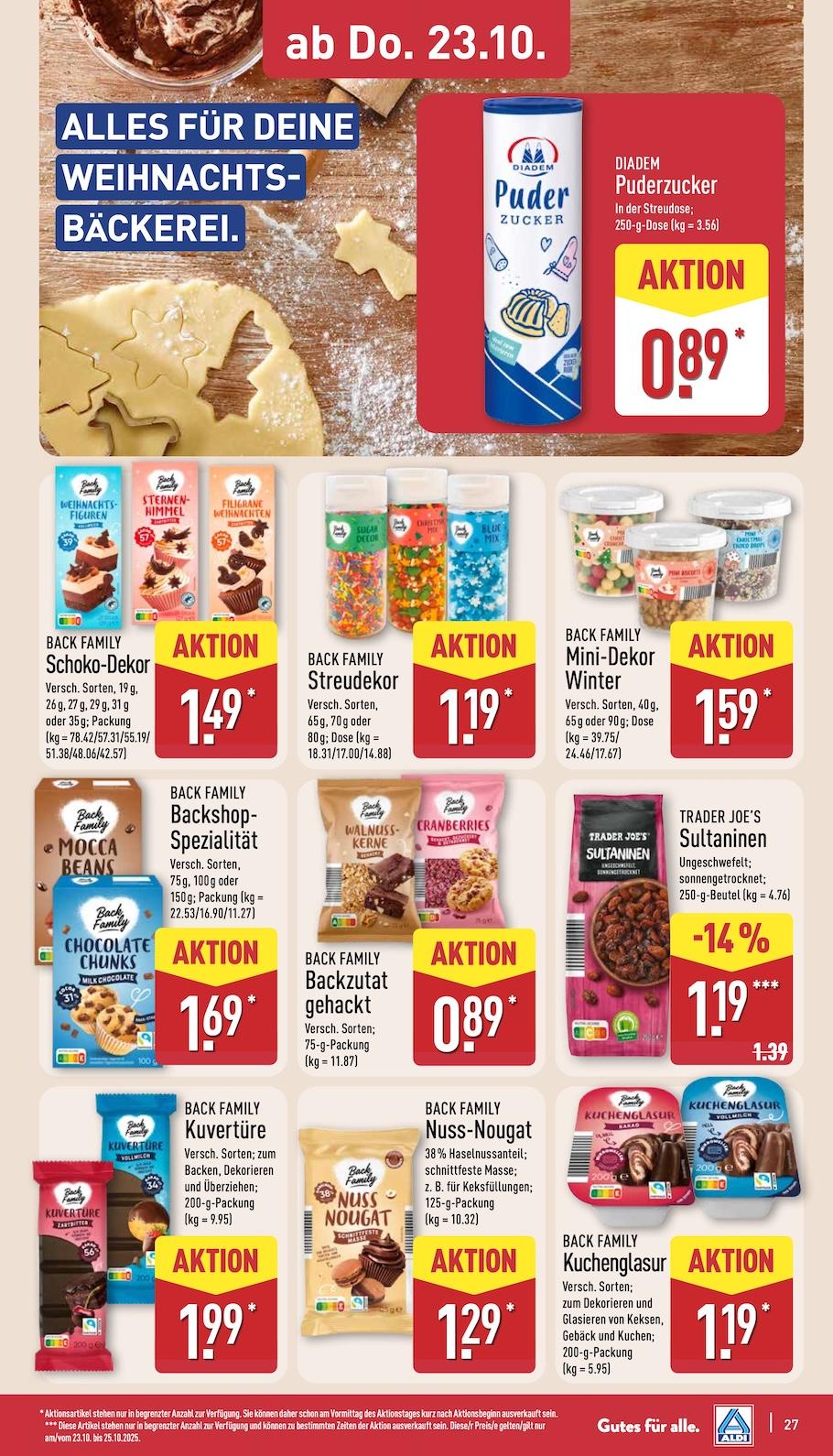 Aldi Aldi Nord Prospekt ab Montag Seite 27