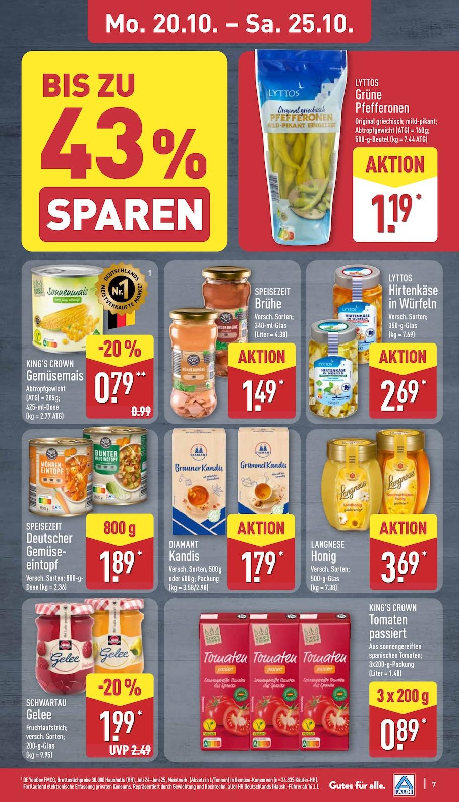 Aldi Aldi Nord Prospekt ab Montag Seite 7