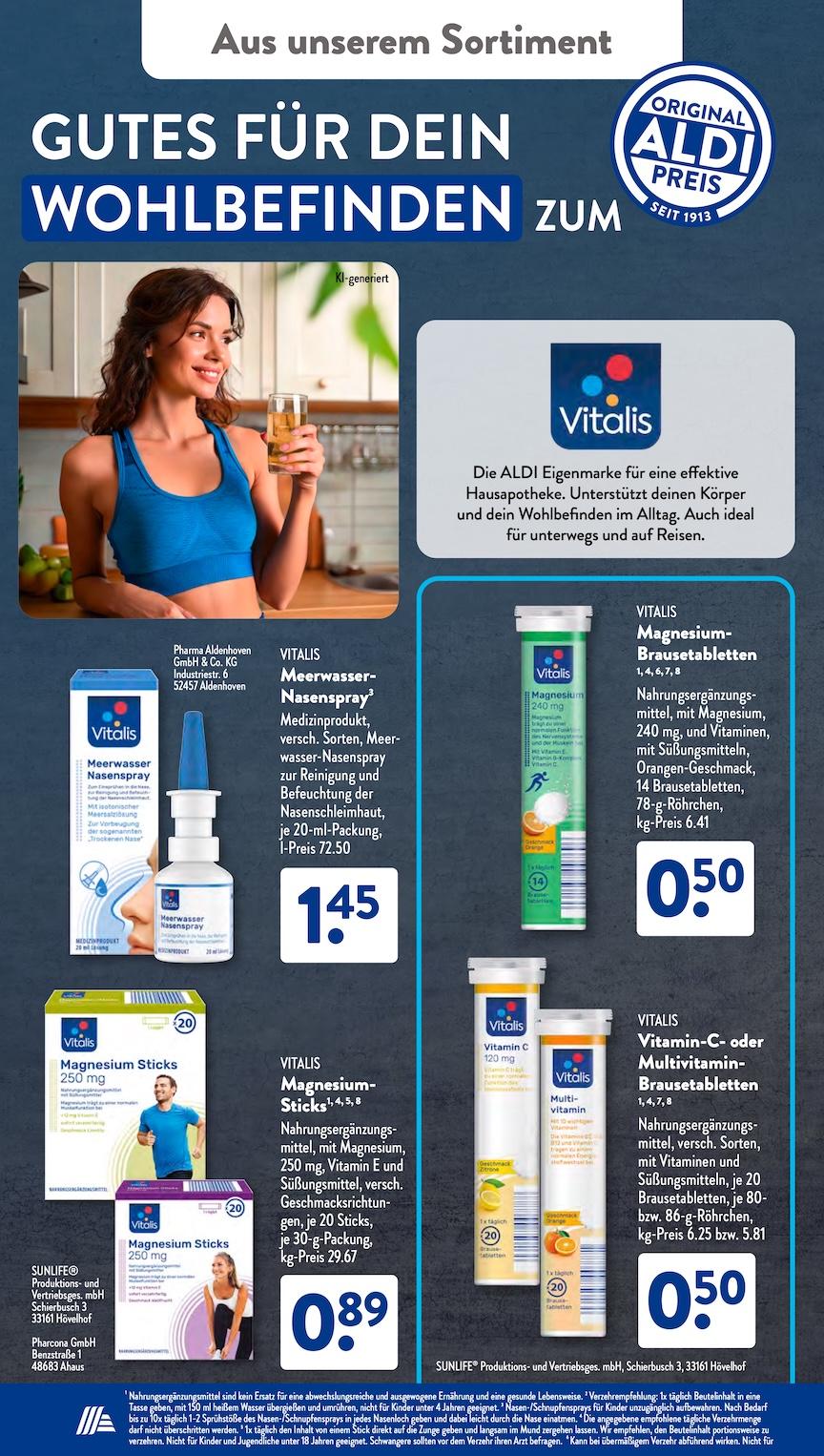 Aldi Aldi Süd Prospekt ab Montag Seite 23