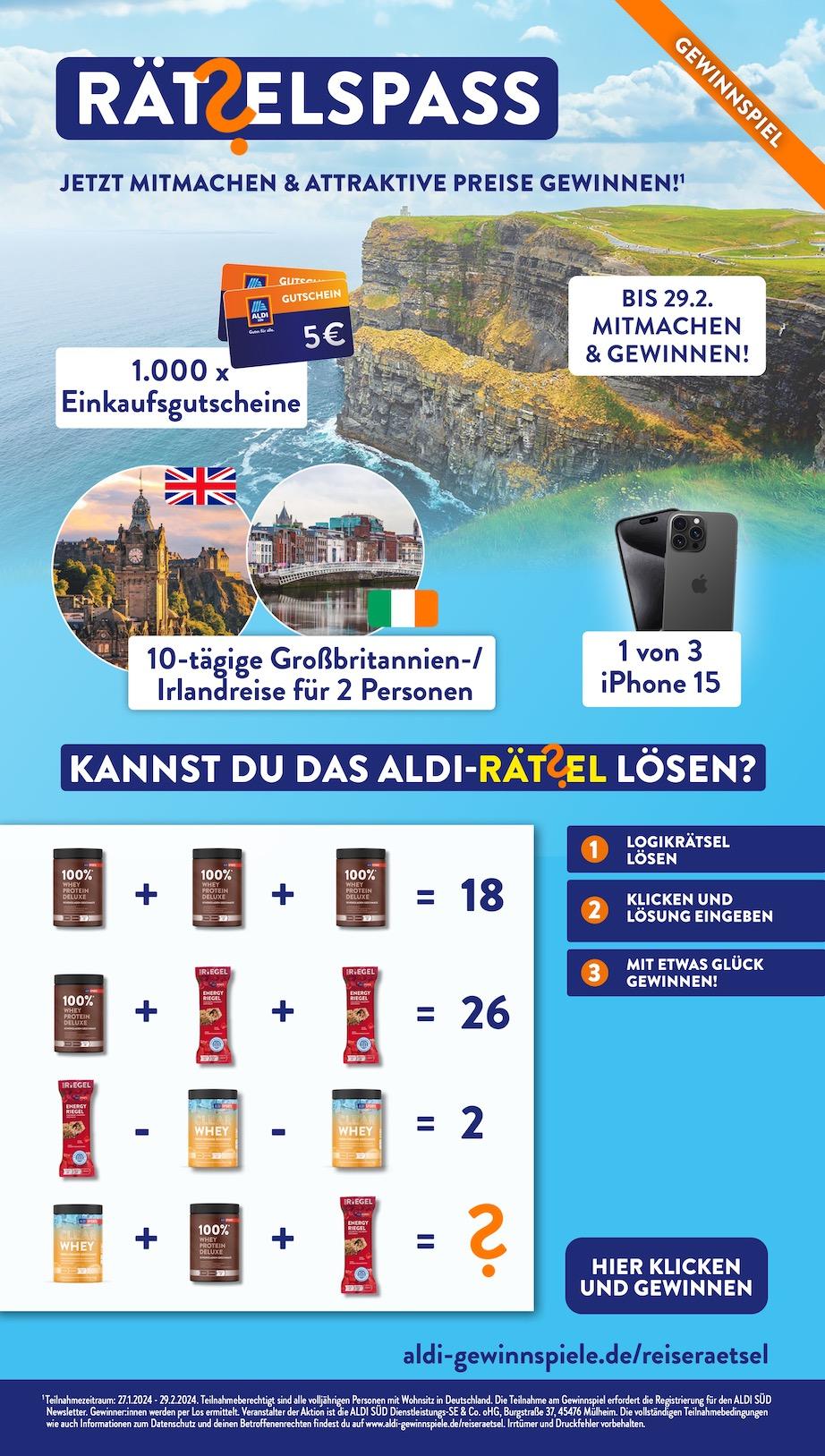 Aldi Aldi Süd Prospekt ab Montag Seite 16