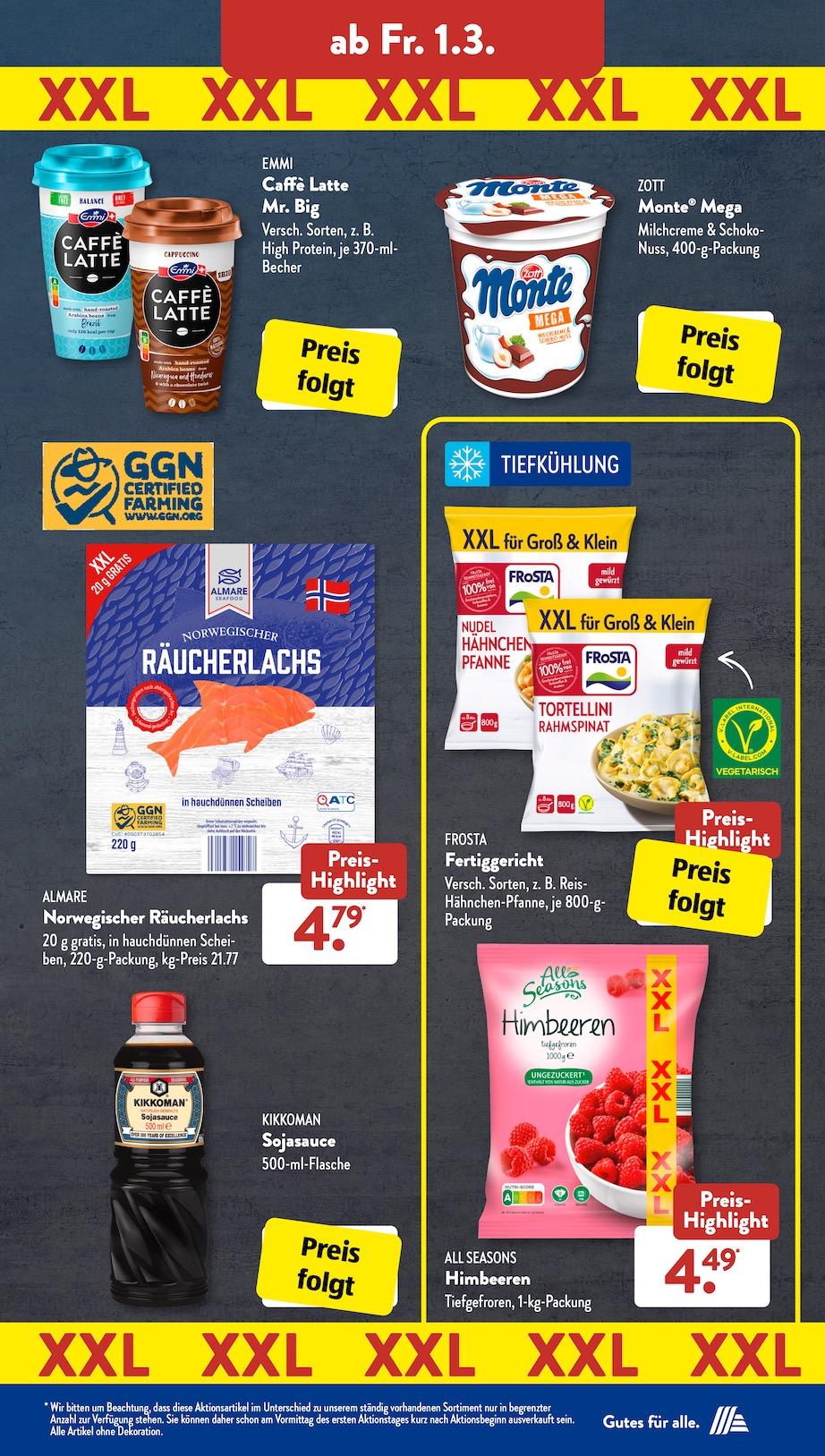 Aldi Aldi Süd Prospekt ab Montag Seite 22