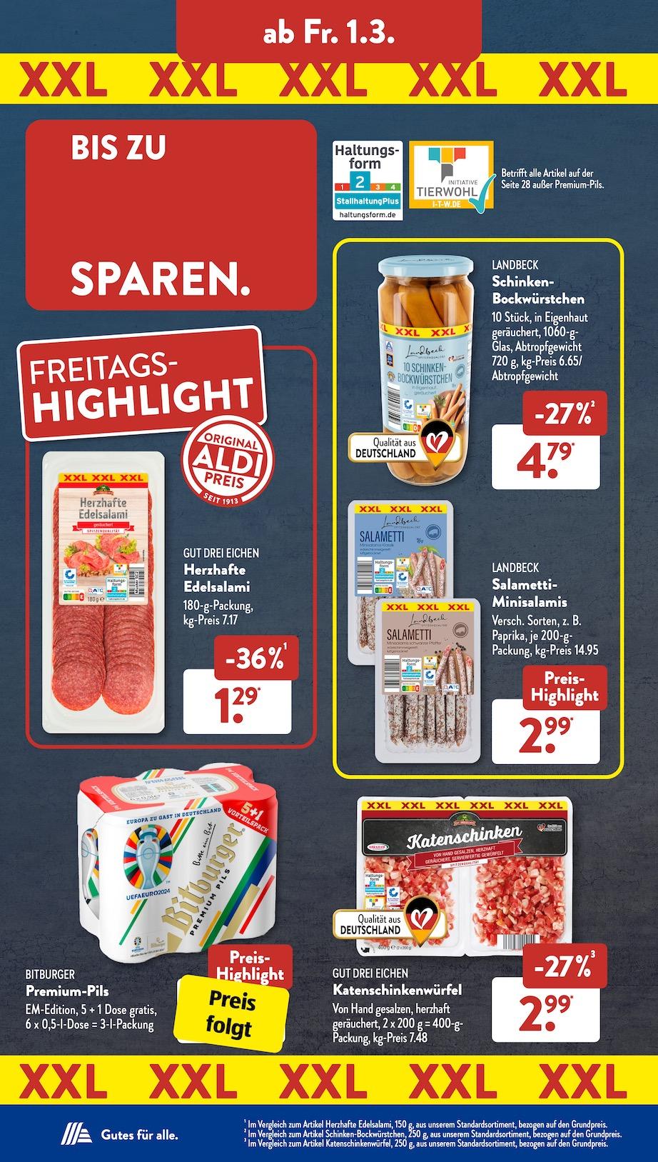 Aldi Aldi Süd Prospekt ab Montag Seite 23