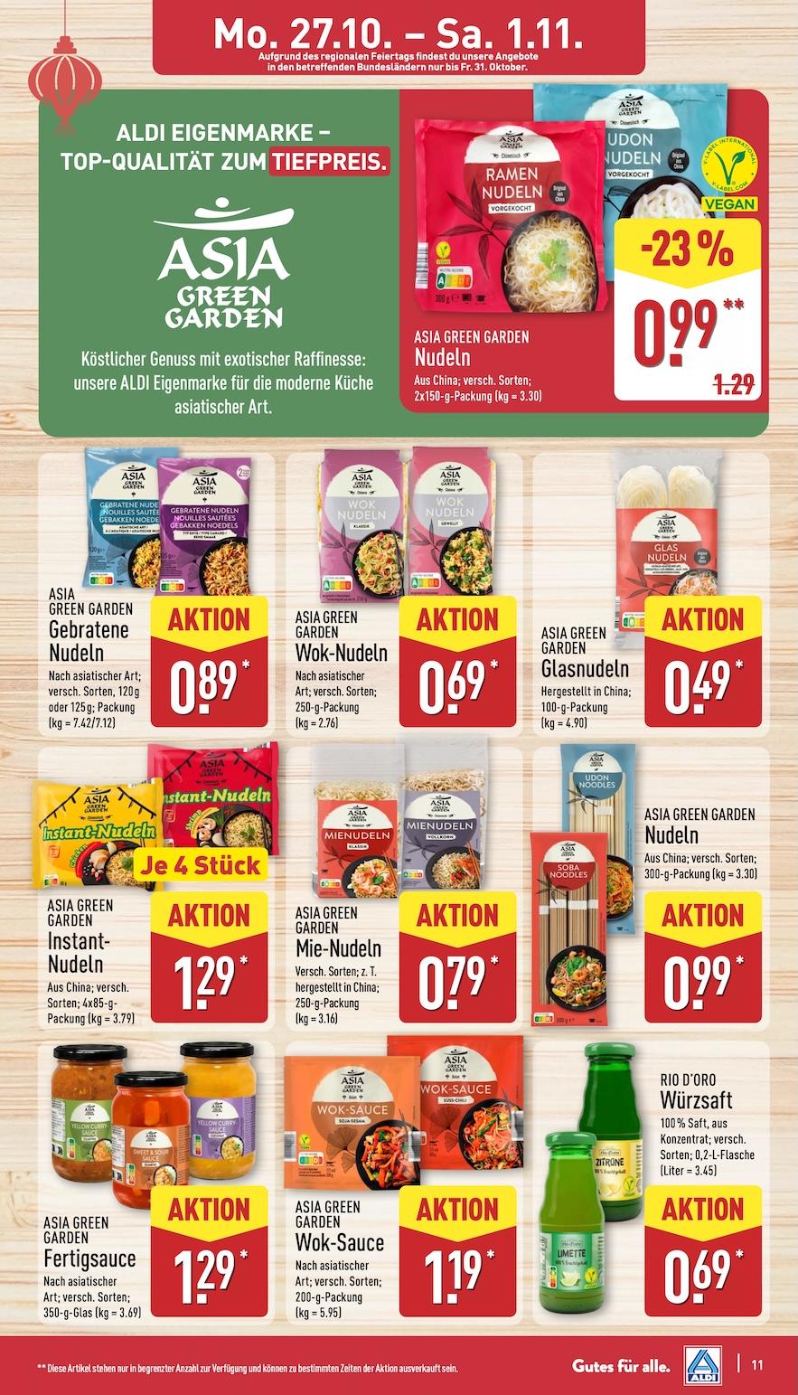 Aldi Aldi Nord Prospekt ab Montag Seite 11