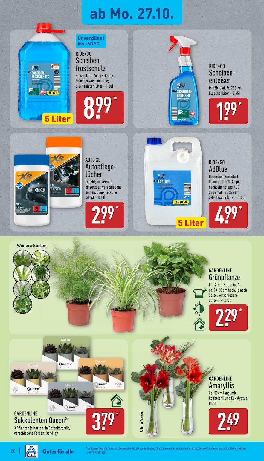 Aldi Aldi Nord Prospekt ab Montag Seite 20