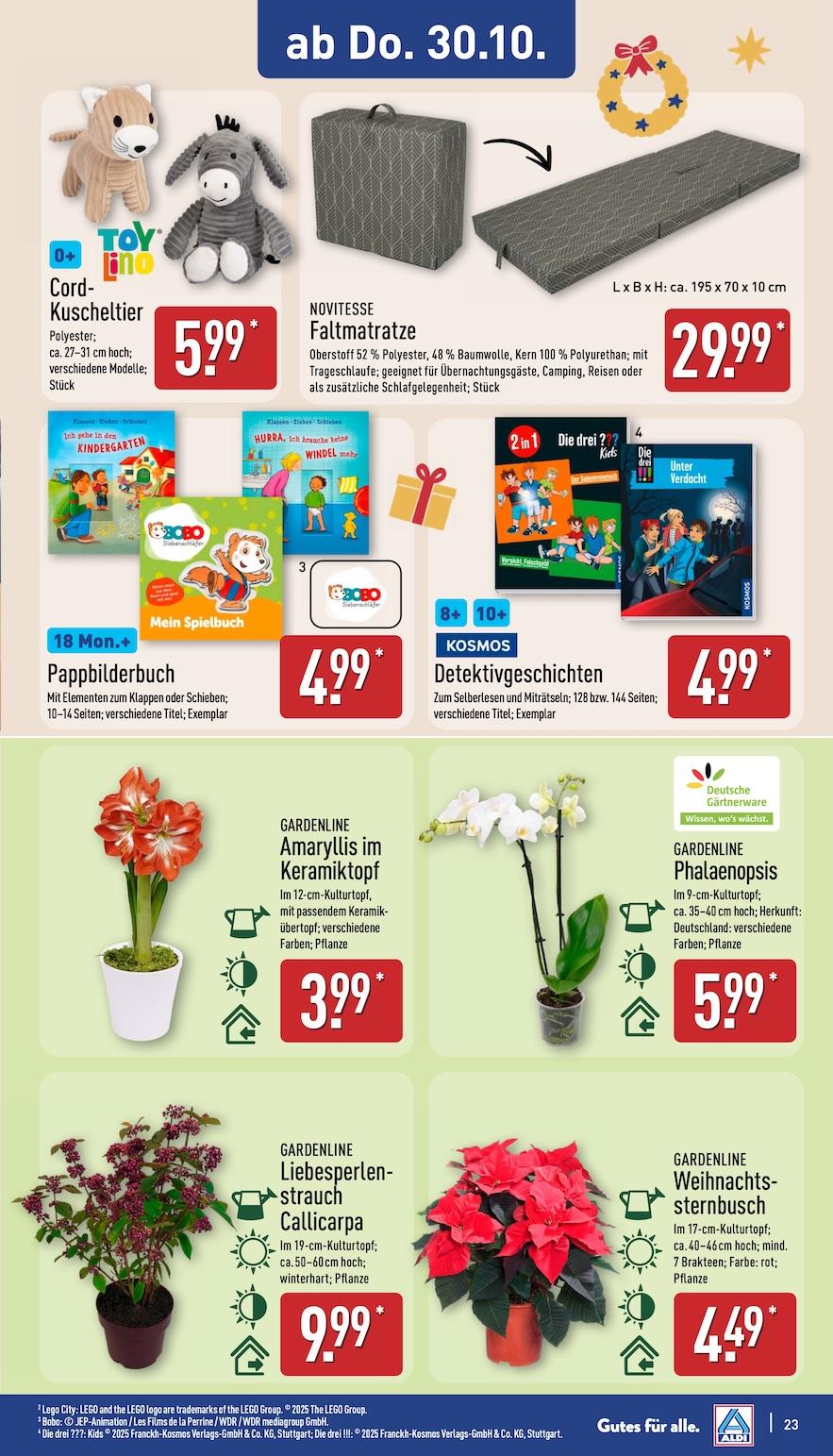 Aldi Aldi Nord Prospekt ab Montag Seite 23