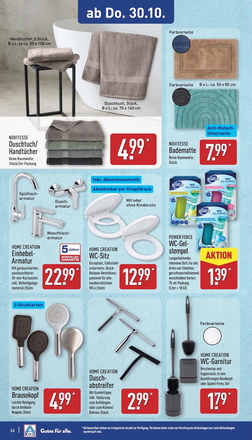 Aldi Aldi Nord Prospekt ab Montag Seite 26