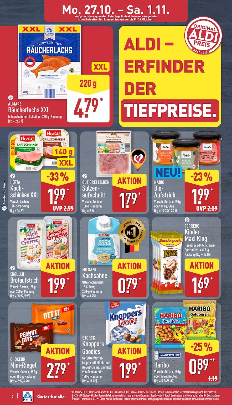 Aldi Aldi Nord Prospekt ab Montag Seite 6
