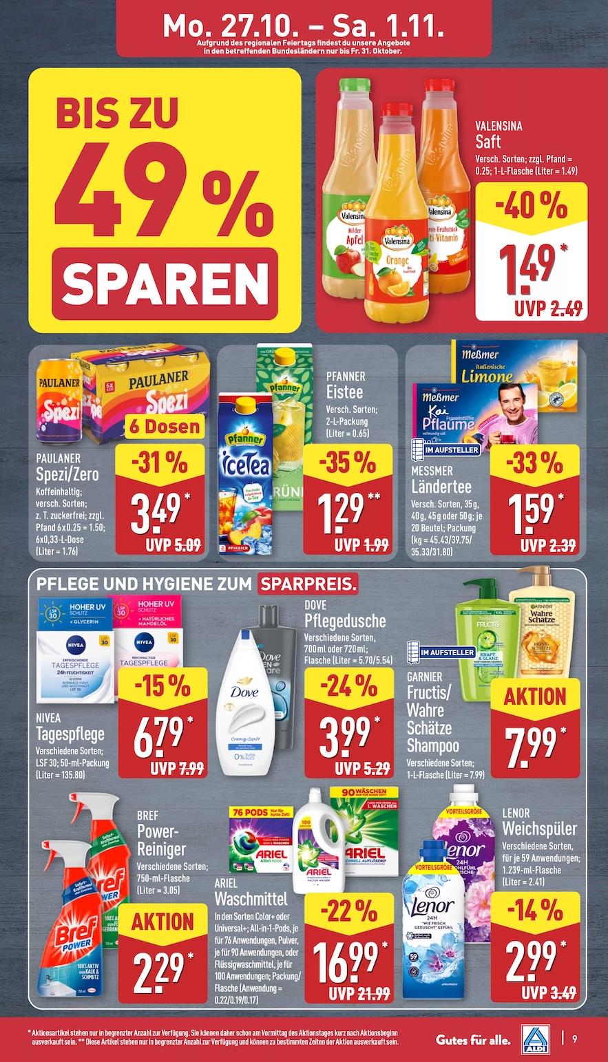 Aldi Aldi Nord Prospekt ab Montag Seite 9