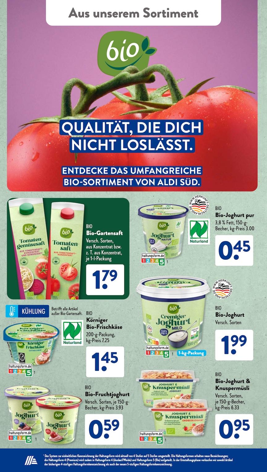 Aldi Aldi Süd Prospekt ab Montag Seite 21