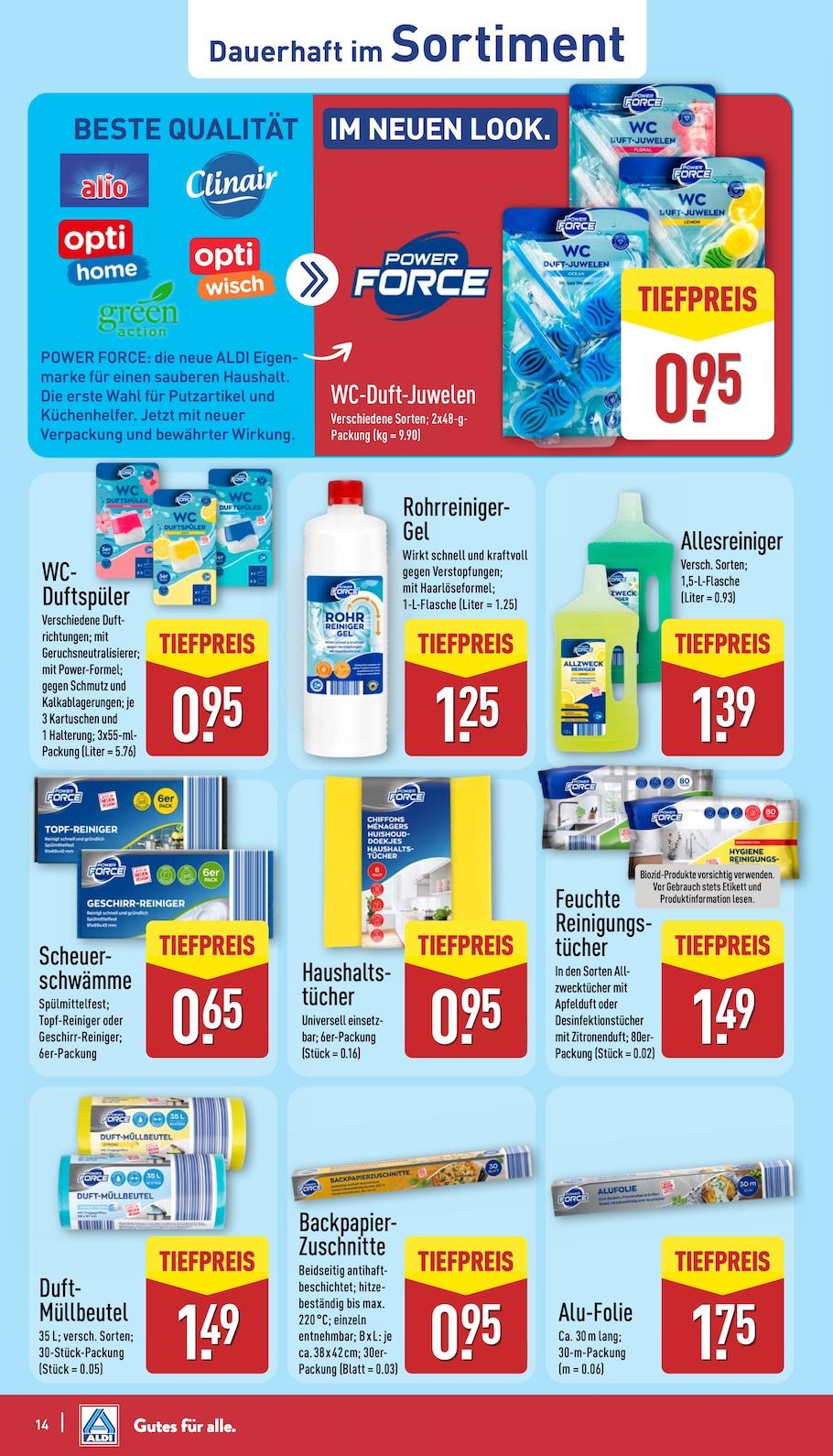 Aldi Aldi Nord Prospekt ab Montag Seite 14
