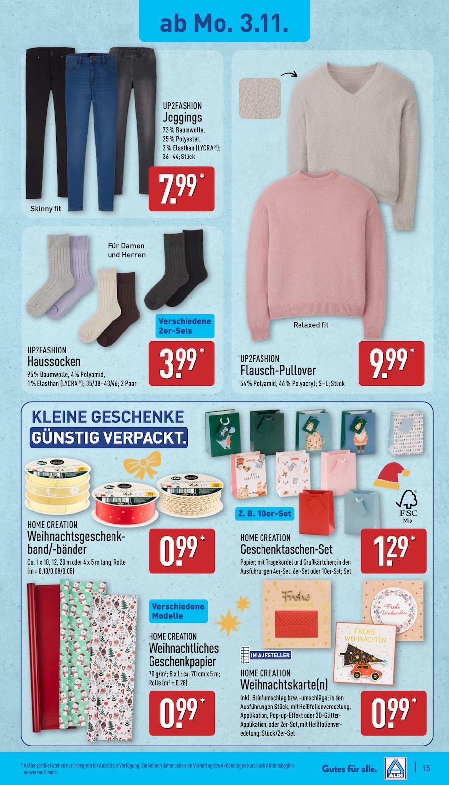Aldi Aldi Nord Prospekt ab Montag Seite 15
