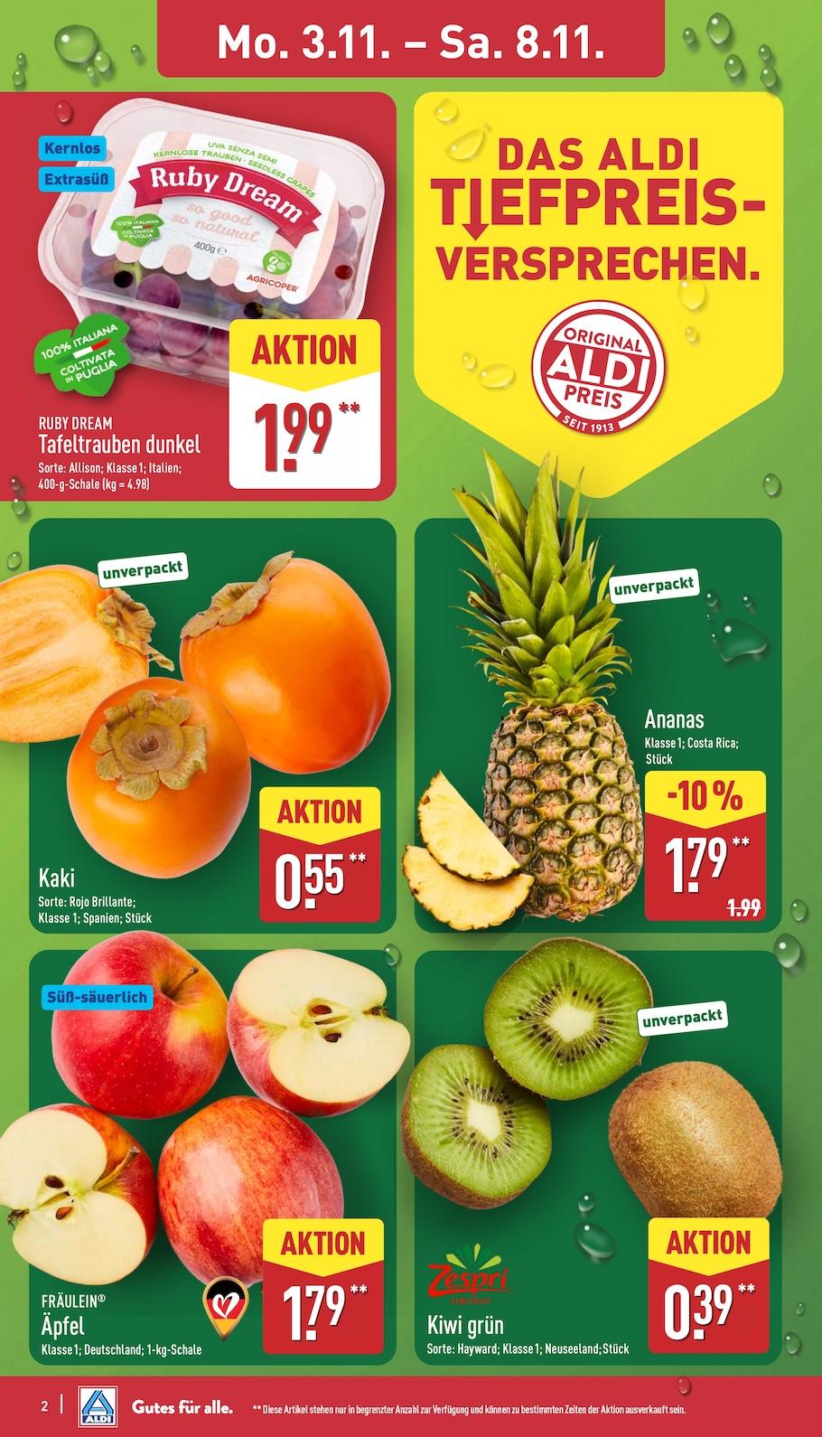 Aldi Aldi Nord Prospekt ab Montag Seite 2