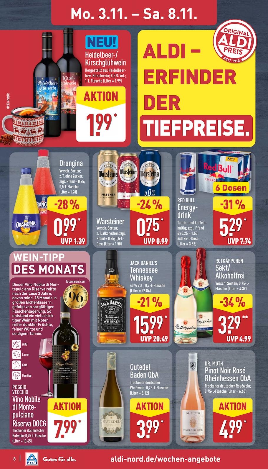 Aldi Aldi Nord Prospekt ab Montag Seite 8